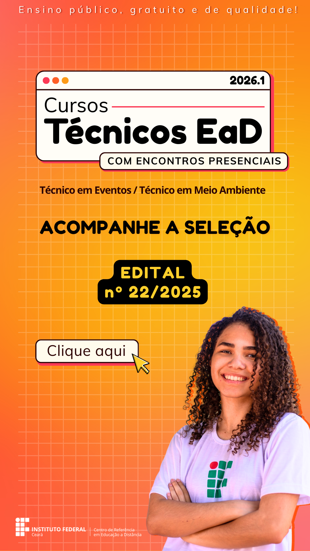 FOR Imagem PS 2026-1 cursos EaD acompanhe o andamento