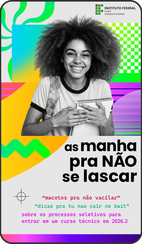 FOR PS 2026.2 cursos téc. CARD manual As manhas pra não se lascar