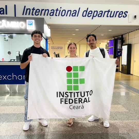 Alunos do IFCE em intercâmbio internacional