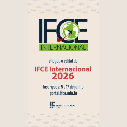 IFCE Internacional 2026 Capa