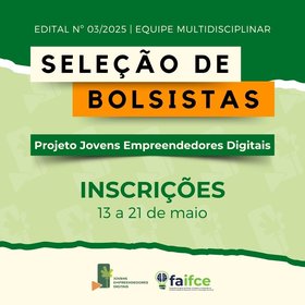 Quadrado -  Seleção de bolsistas para ED