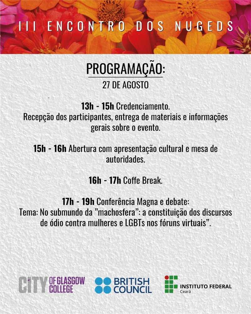 III Encontro dos NUGEDS1