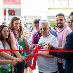 Solenidade marcou a entrega do novo refeitório acadêmico do campus Tabuleiro do Norte (Foto: Julio Pio/IFCE)