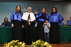Titulação pós-graduação (Foto: Francisco Costa)