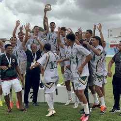 Time masculino de futebol do IFCE foi campeão do JIF Nordeste. Foto: Divulgação