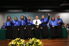 Titulação pós-graduação (Foto: Francisco Costa)