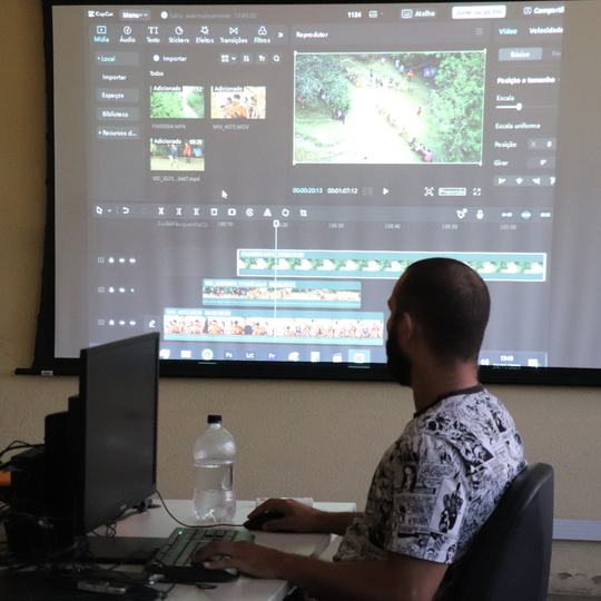 Oficina/curso audiovisual Canindé