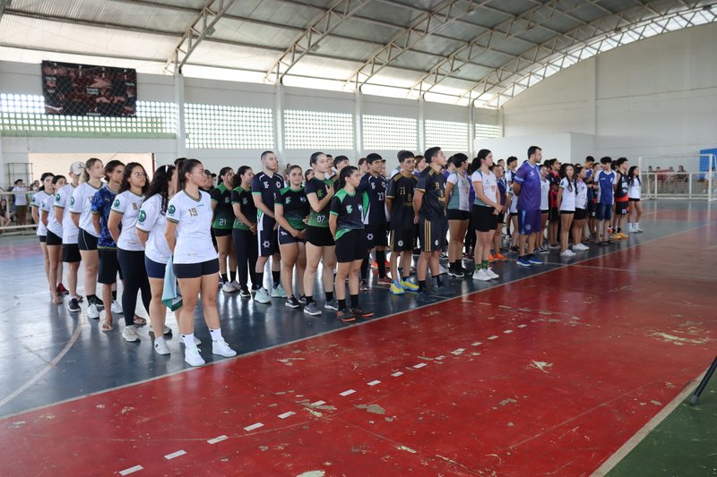 Delegação de atletas Jogos Internos Limoeiro do Norte 2025