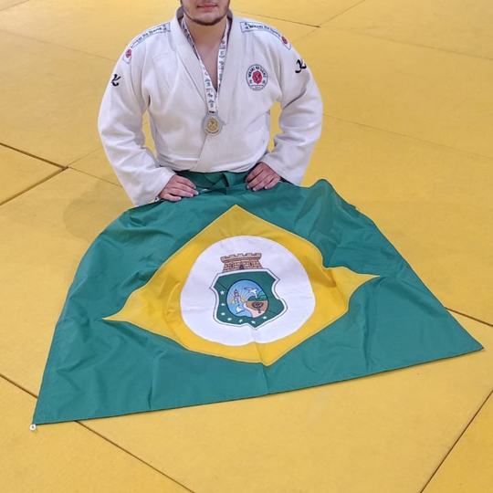 João Victor Sousa, prata nos JIF Nacionais (Foto: arquivo pessoal)