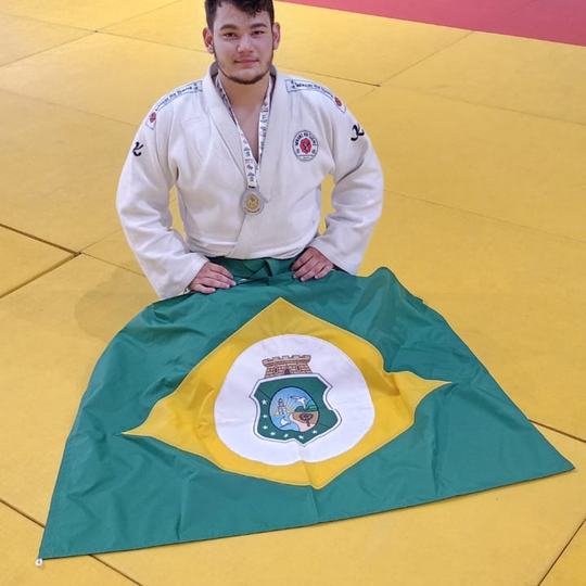 João Victor Sousa, prata nos JIF Nacionais (Foto: arquivo pessoal)