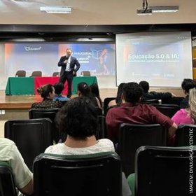Aula inaugural do Educatch IA (Imagem: Divulgação/Centec