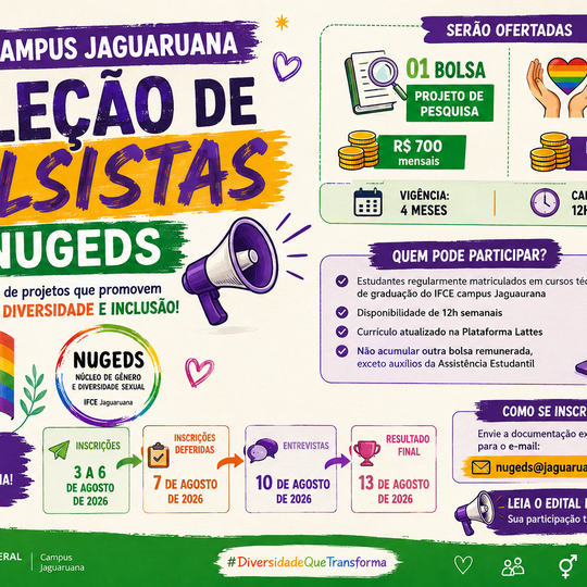JAGUARUANA_Edital Nº 11-2026_NUGEDS 2026