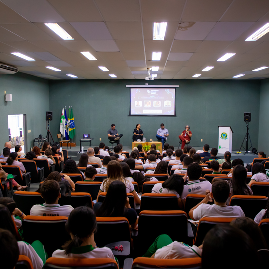 O Jaguaribe Valley Summit reuniu 259 participantes no IFCE Campus Limoeiro do Norte, na quarta-feira (16). Foto: Ícaro Dias.
