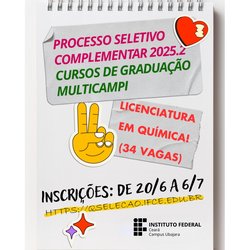 LICENCIATURA EM QUÍMICA IF UBAJARA
