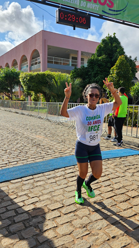 Maria Dias conquista primeiro lugar na categoria (Foto Marcos Barros)