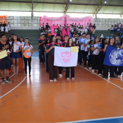 Momento da apresentação das delegações