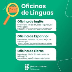 Oficinas de línguas