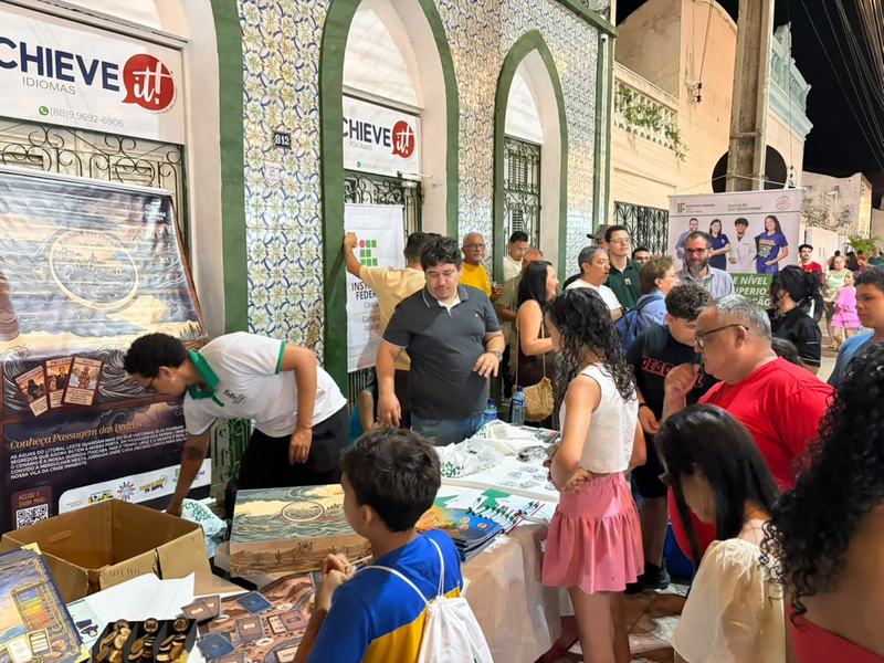 Participação do campus Aracati no Festival do Camarão