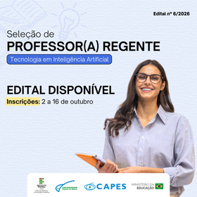 Portal - Professor Regente - Tecnologia em IA