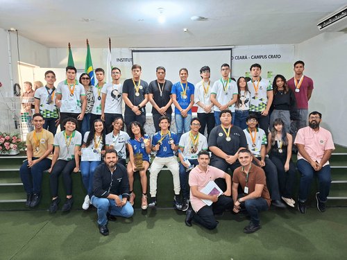 Estudantes receberam premiações em cerimônia no campus
