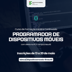 Programador de Dispositivos Móveis (1080 x 1080 px)