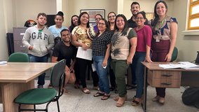 atividade do curso de Secretaria Escolar do campus de Horizonte