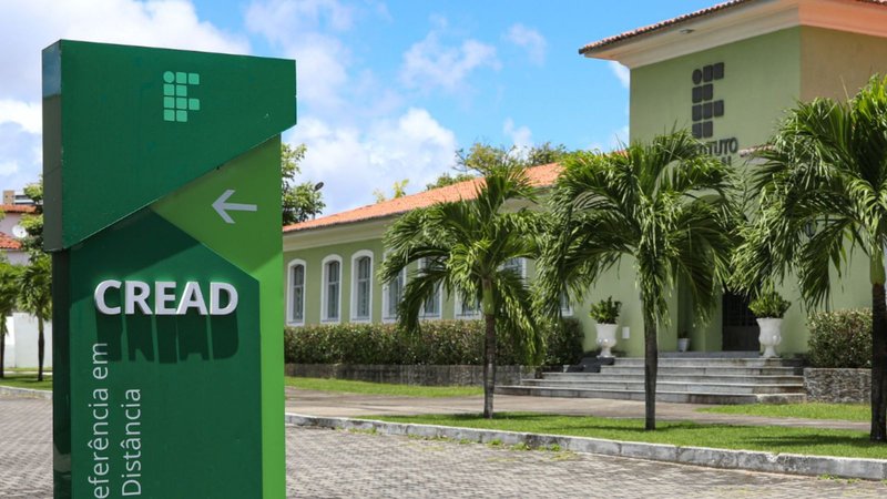 Sede do CREaD fica localizada na reitoria do IFCE