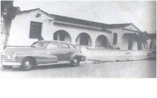 Sede do Clube Maguary na Rua Barão do Rio Branco