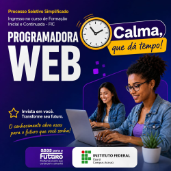 Seleção - curso de Programadora Web
