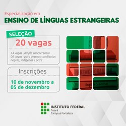 Seleção Ensino de Línguas Estrangeiras