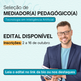 Card da Seleção de Mediador Pedagógico EAD