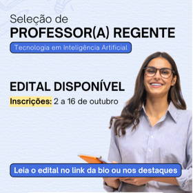 Card da Seleção de Professor Regente EAD