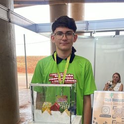 Estudante de Limoeiro do Norte apresenta projeto sustentável na 5ª SNEPT