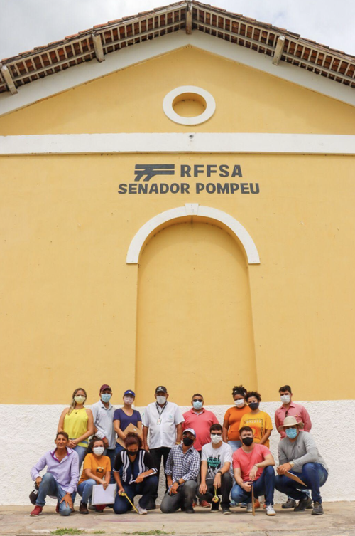 Equipe responsável pelo levantamento técnico do Sítio Patu