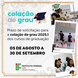 Solicitação de Colação de Grau
