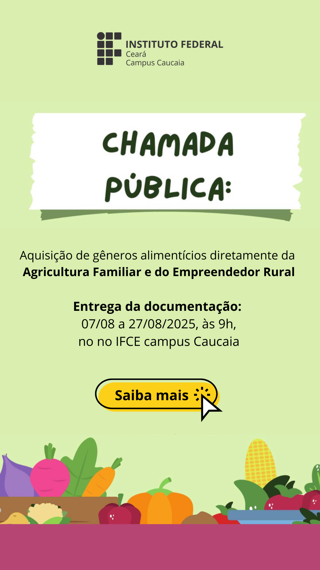 chamada pública