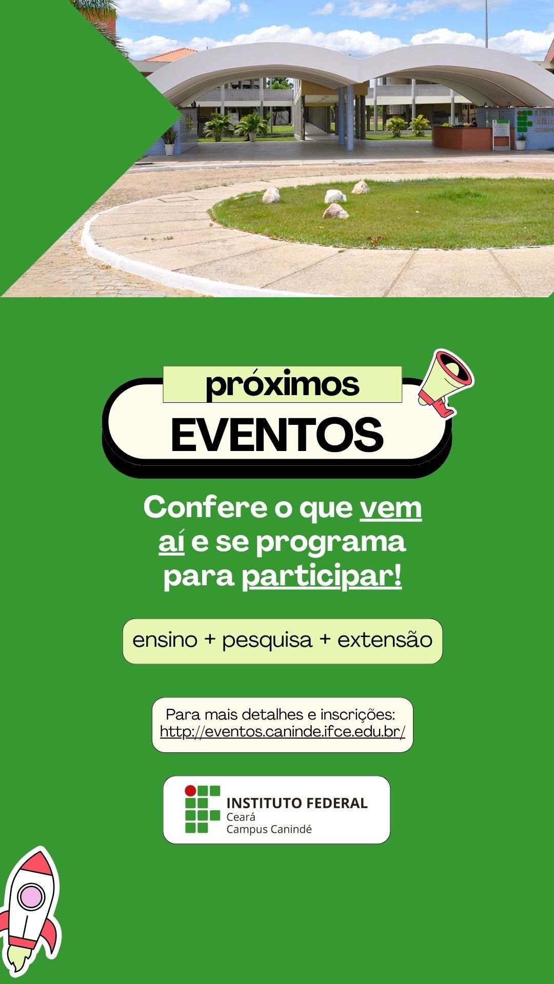 Programação de eventos Canindé