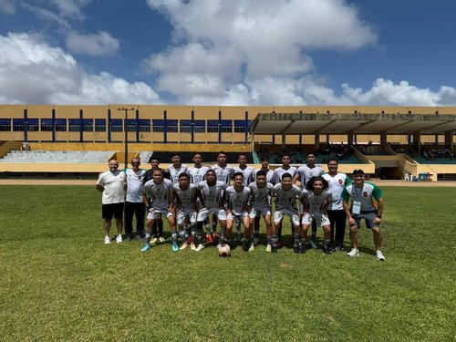 Time de futebol bronze nos JIF 2025