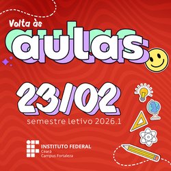 Volta as aulas 2026 1