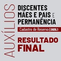 Resultado final do edital de auxílios