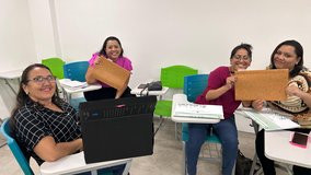 atividade do curso de Secretaria Escolar do campus de Horizonte