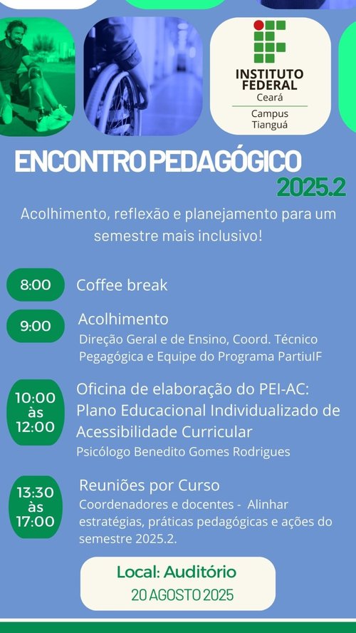 Encontro Pedagógico 2025.2