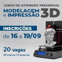 Modelagem e impressao 3D