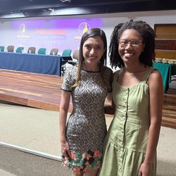 Estudante e professora do campus de Tianguá