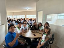 Estudantes puderam expressar sentimentos por meio da arte