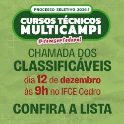 Lista dos classificáveis