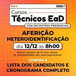 Heteroidentificação Técnico subsequente em administração