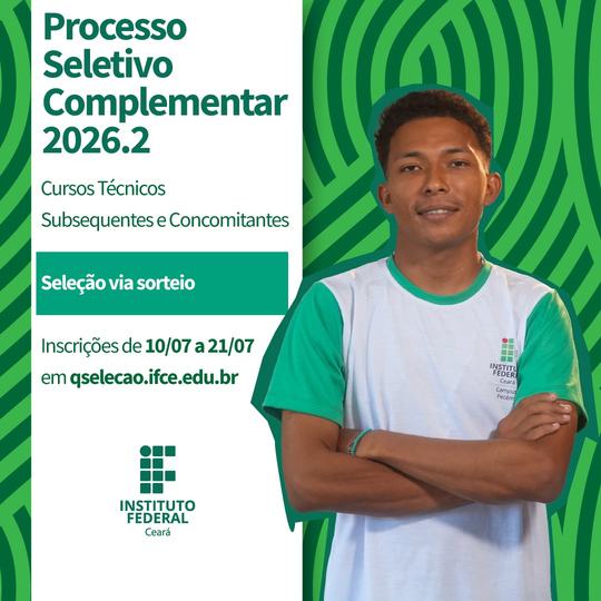 Seleção - PS Complementar 2026.2