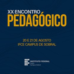 XX Encontro Pedagógico