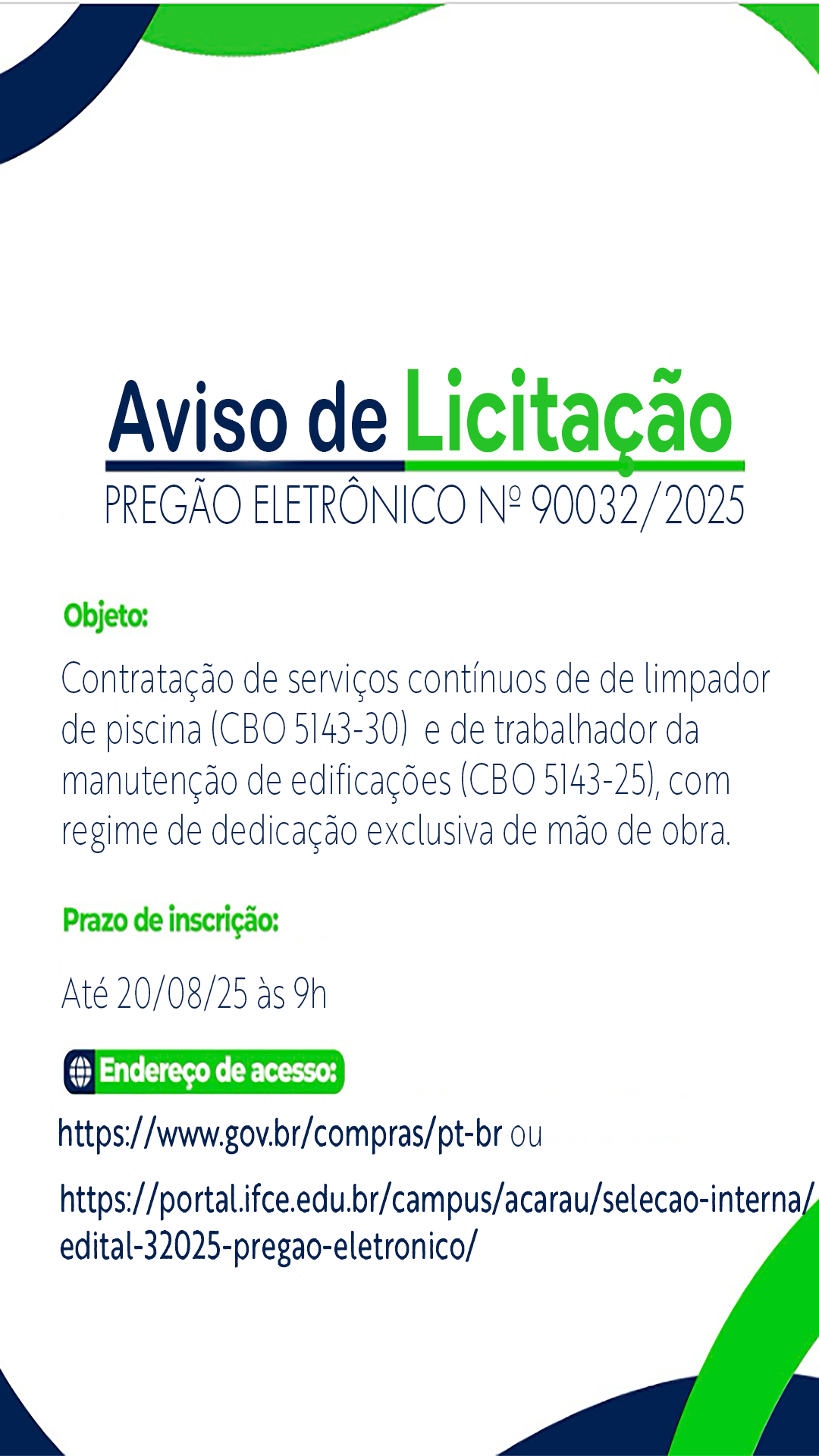 arte licitacao banner